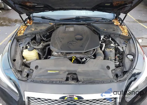 2017 Infiniti Q50 2.0T Base from USA, damaged, VIN JN1CV7AR8HM682184